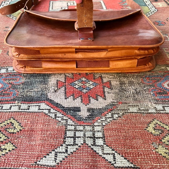 Leather Messenger Bag - Picture 5 of 12